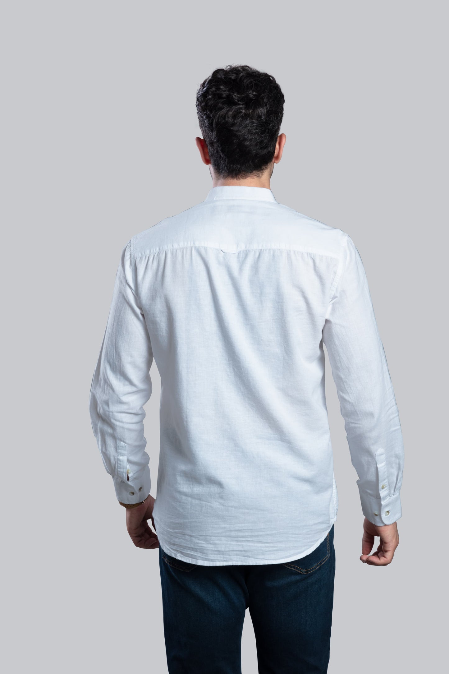 Dreamy Stylish Linen Shirt-White